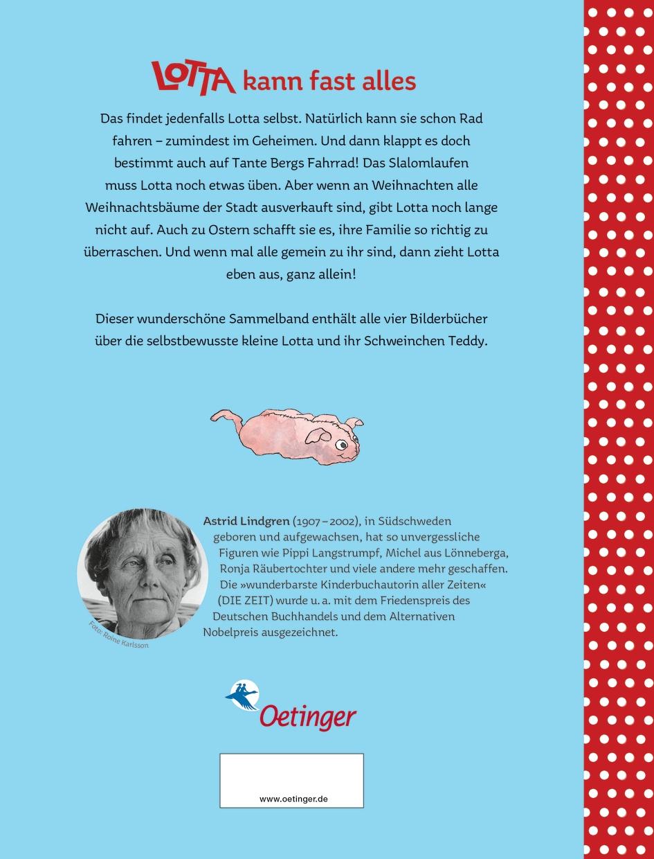 Rückseitencover Das große Buch von Lotta
