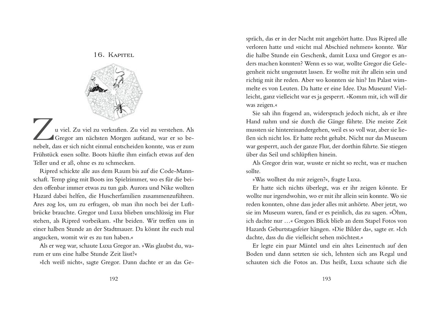 Beispielinhalt (Bild) Gregor 5. Gregor und das Schwert des Kriegers