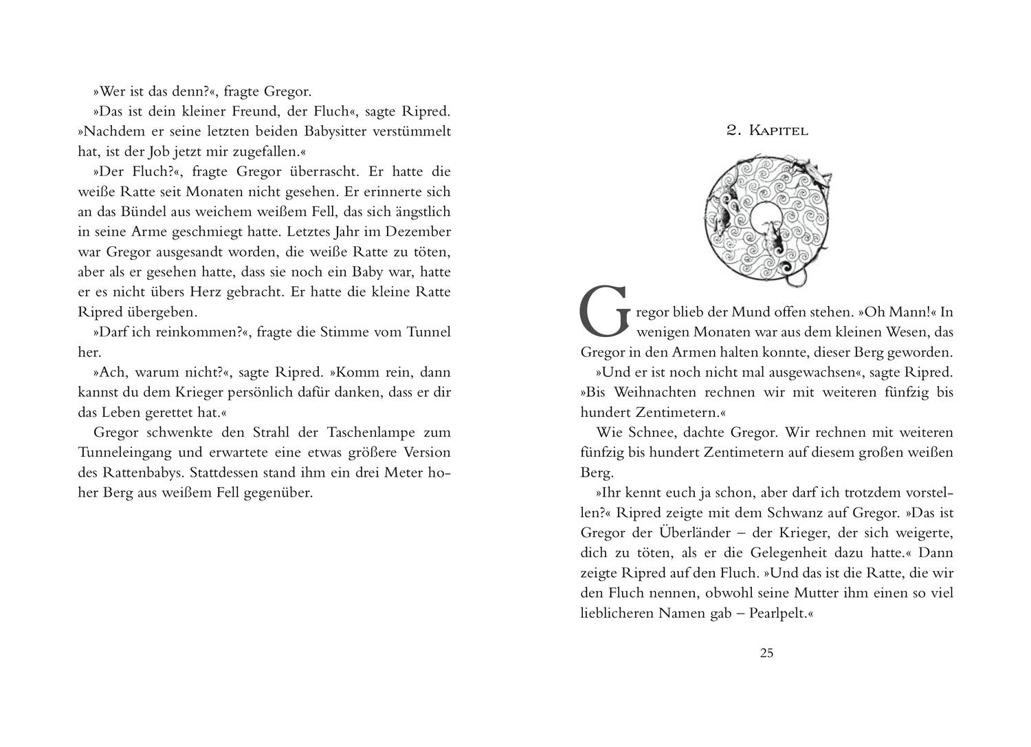 Beispielinhalt (Bild) Gregor 4. Gregor und der Fluch des Unterlandes