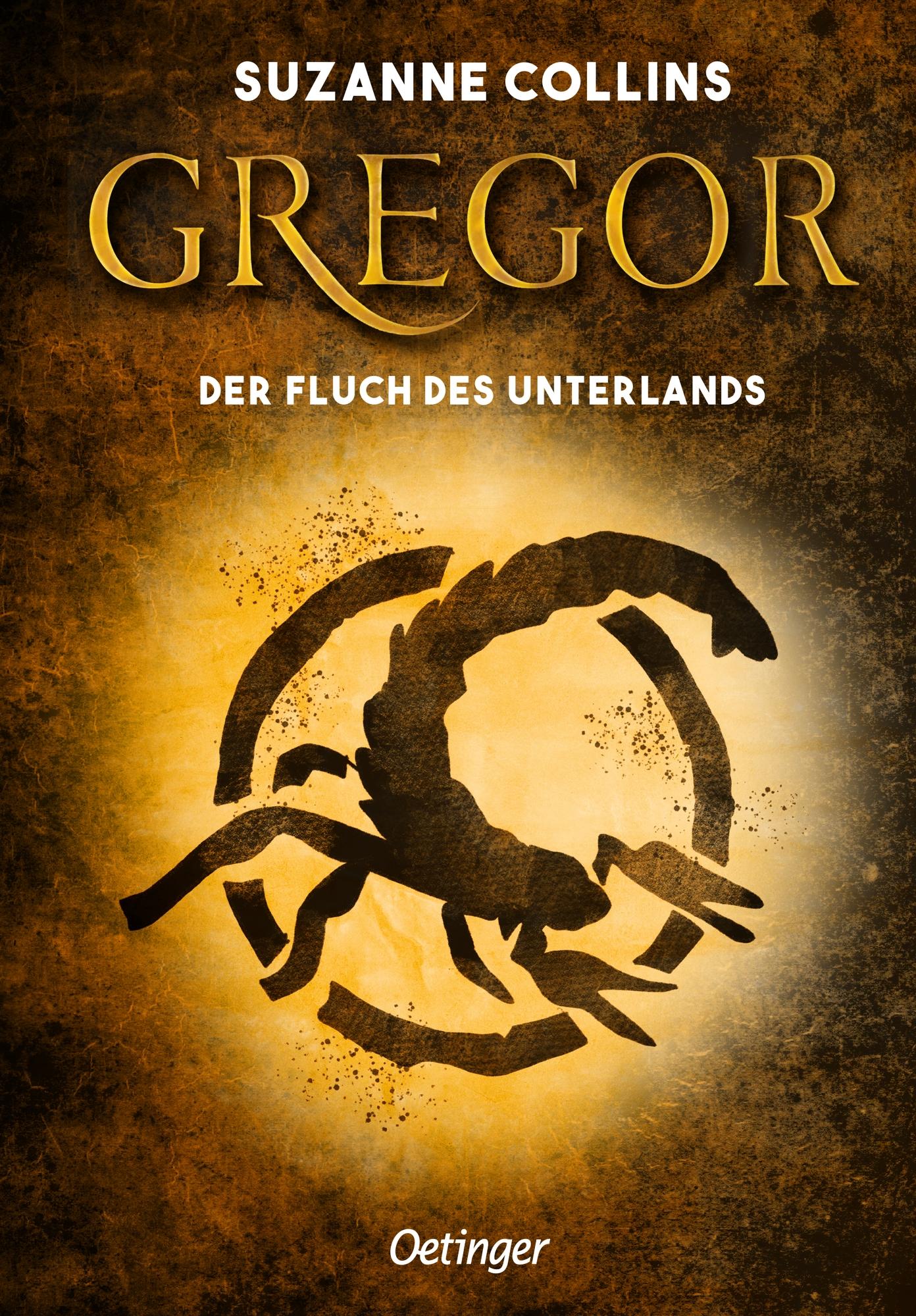 Vorderes Coverbild Gregor 4. Gregor und der Fluch des Unterlandes
