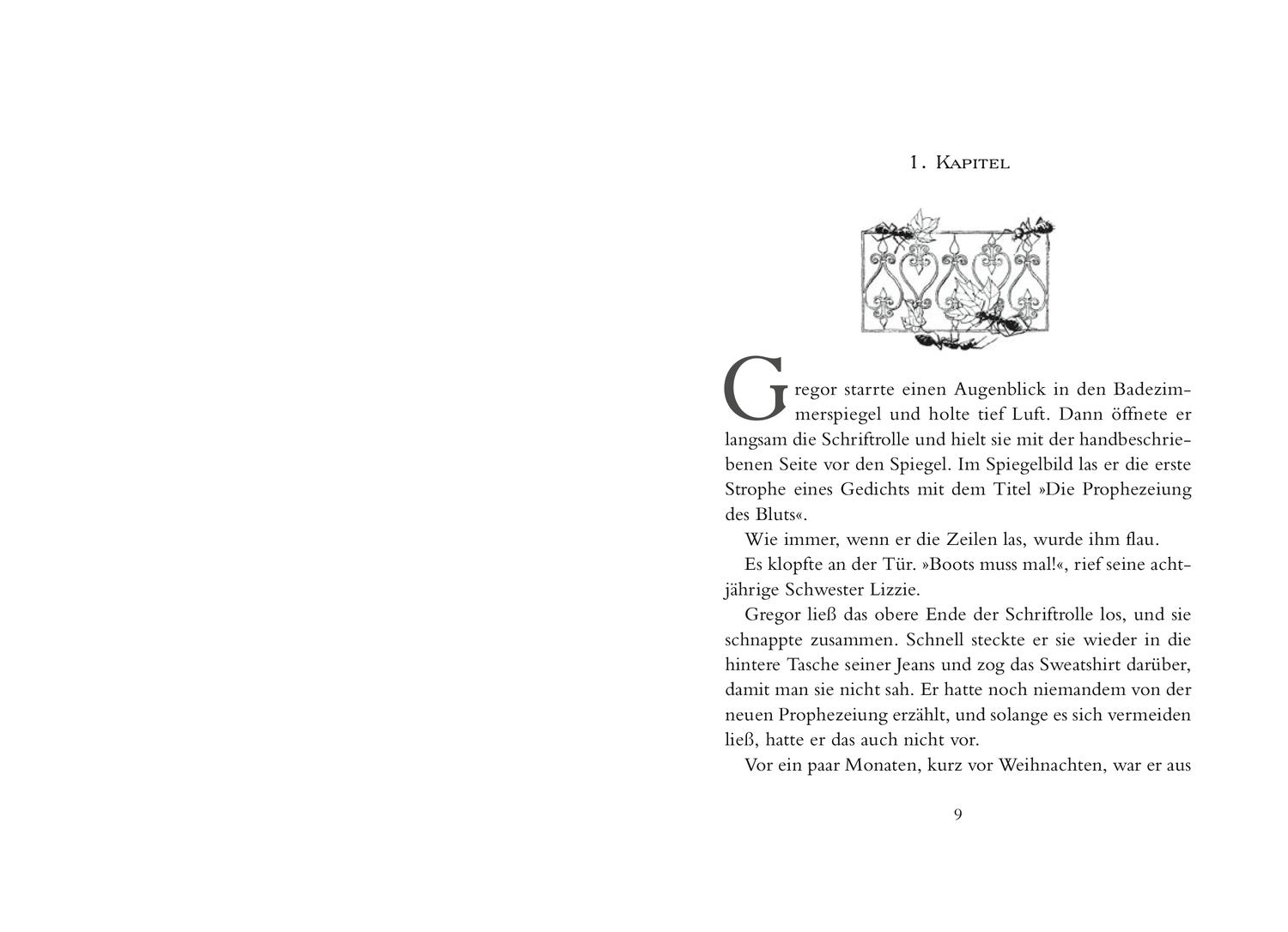 Beispielinhalt (Bild) Gregor 3. Gregor und der Spiegel der Wahrheit