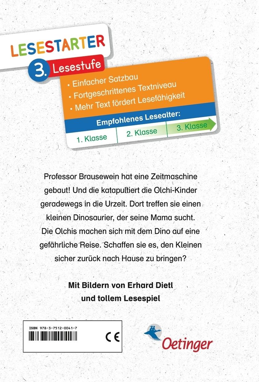 Rückseitencover Die Olchis retten das Dino-Baby