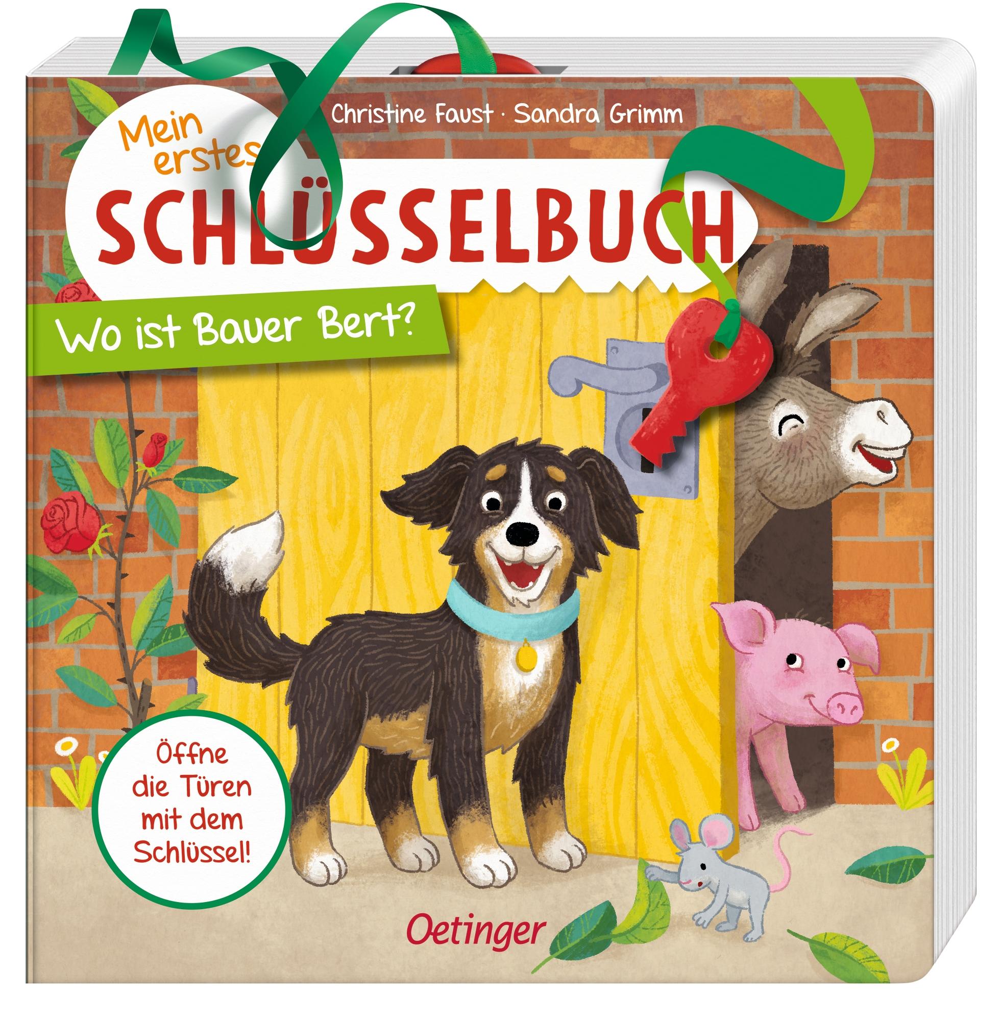Vorderes Coverbild Mein erstes Schlüsselbuch. Wo ist Bauer Bert?