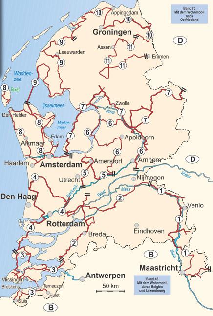 Beispielinhalt (Bild) Mit dem Wohnmobil in die Niederlande