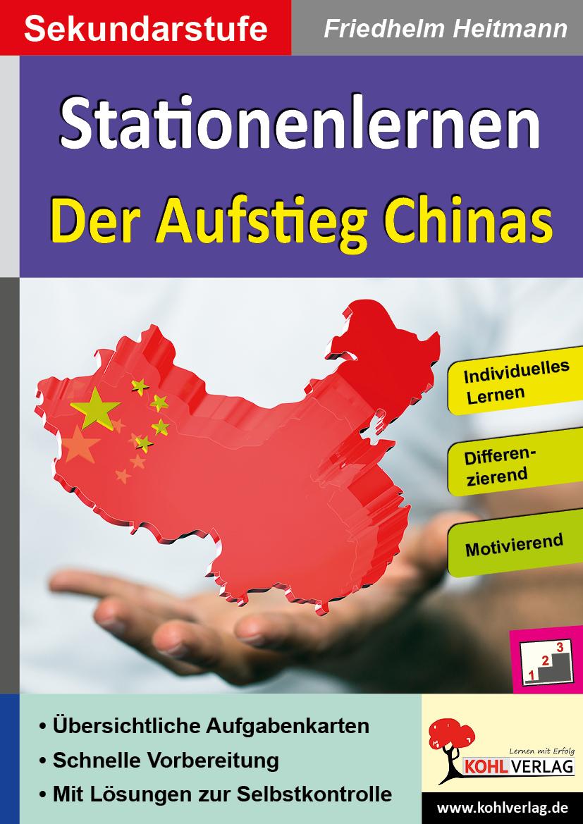 Vorderes Coverbild Stationenlernen Der Aufstieg Chinas