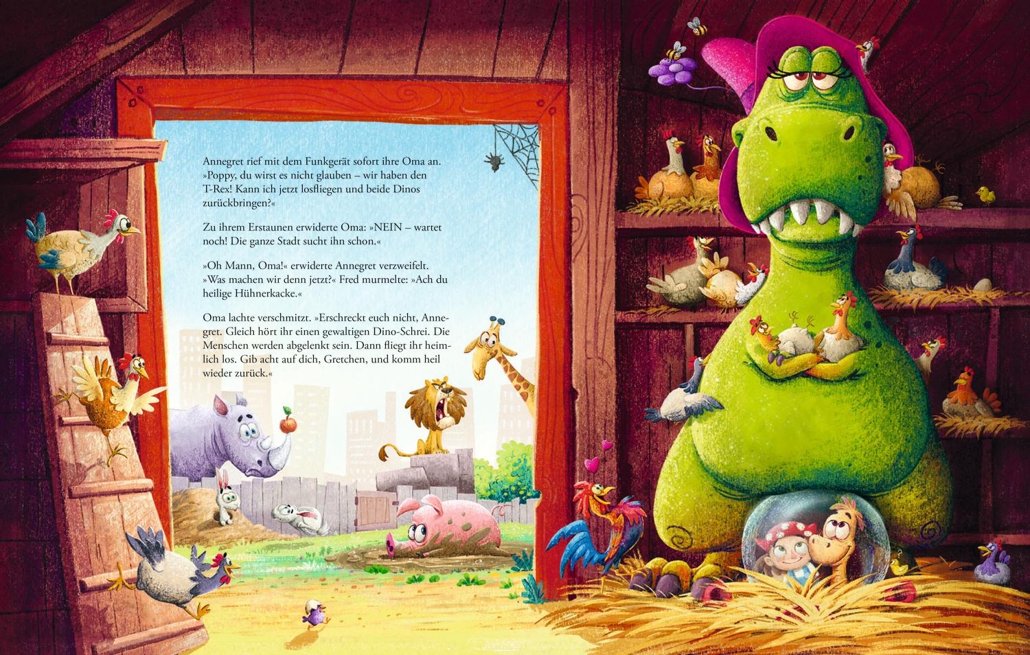 Beispielinhalt (Bild) Ein Dino namens Fred