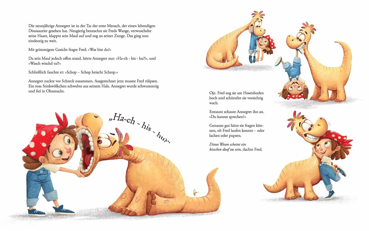 Beispielinhalt (Bild) Ein Dino namens Fred