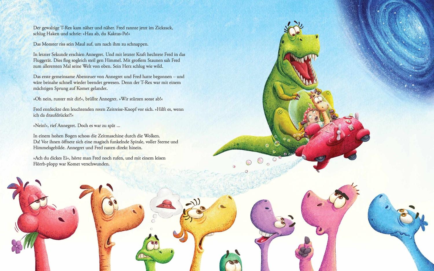 Beispielinhalt (Bild) Ein Dino namens Fred