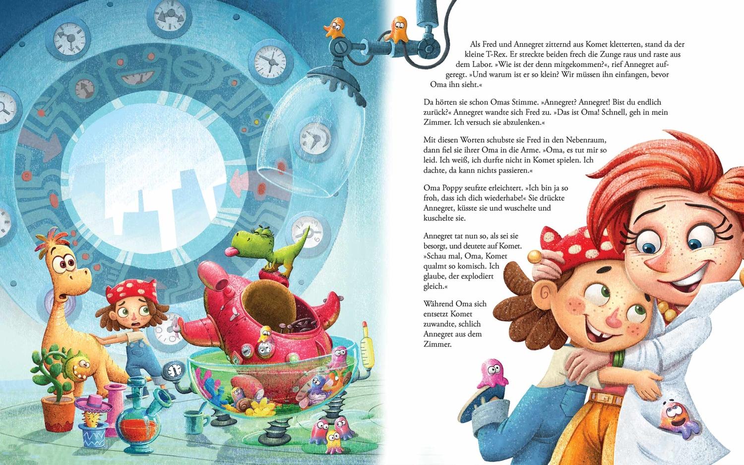 Beispielinhalt (Bild) Ein Dino namens Fred