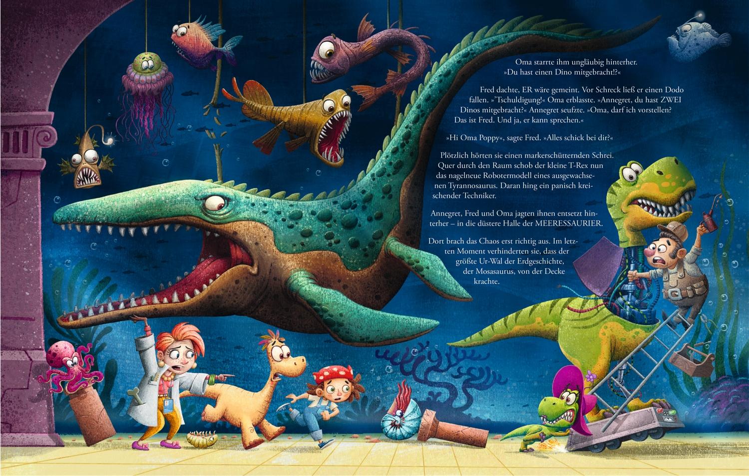Beispielinhalt (Bild) Ein Dino namens Fred