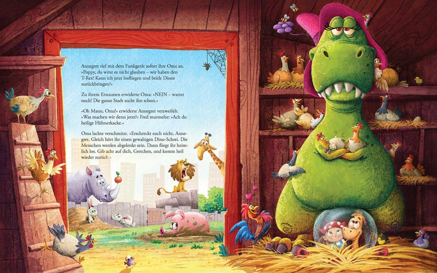 Beispielinhalt (Bild) Ein Dino namens Fred