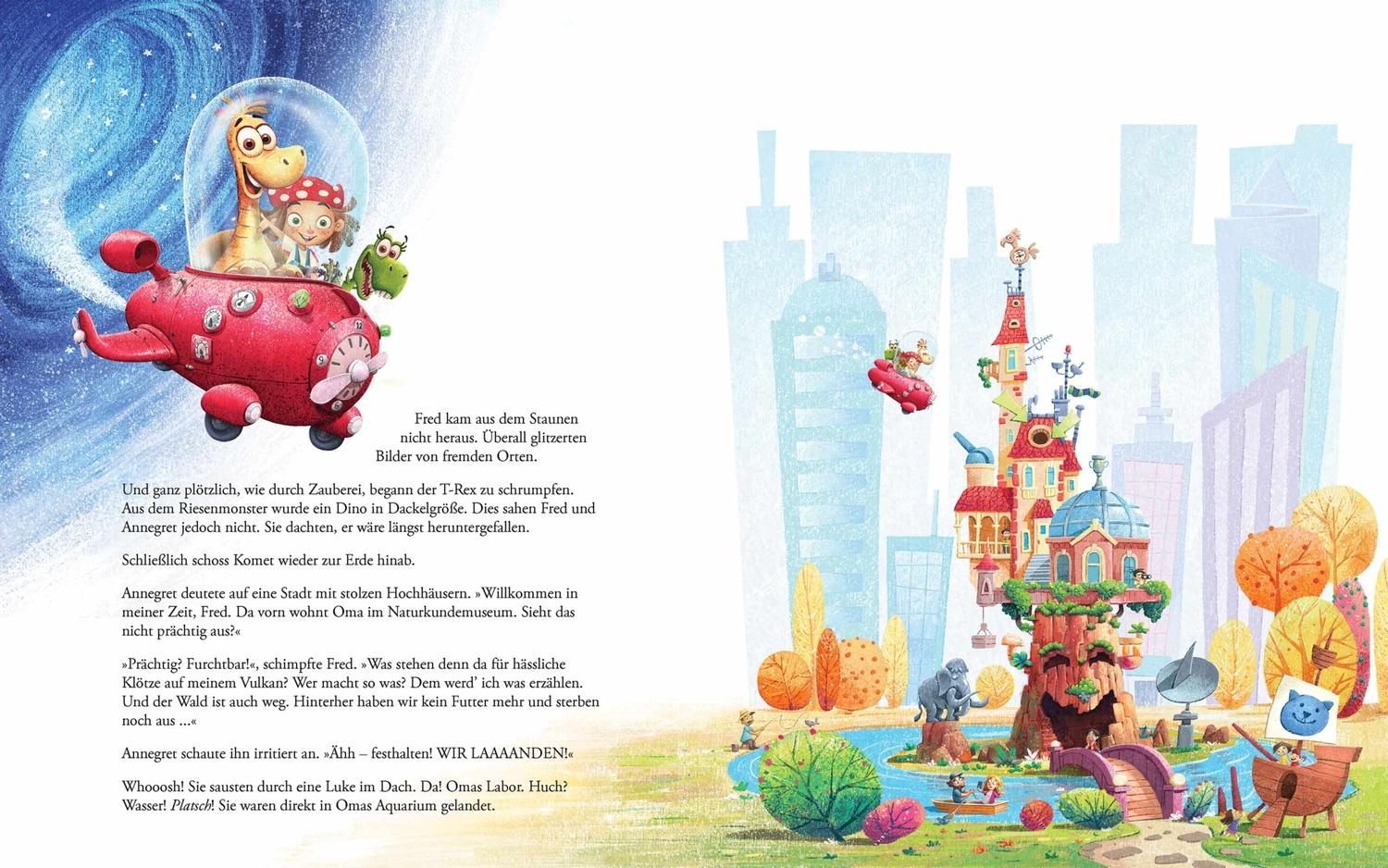 Beispielinhalt (Bild) Ein Dino namens Fred