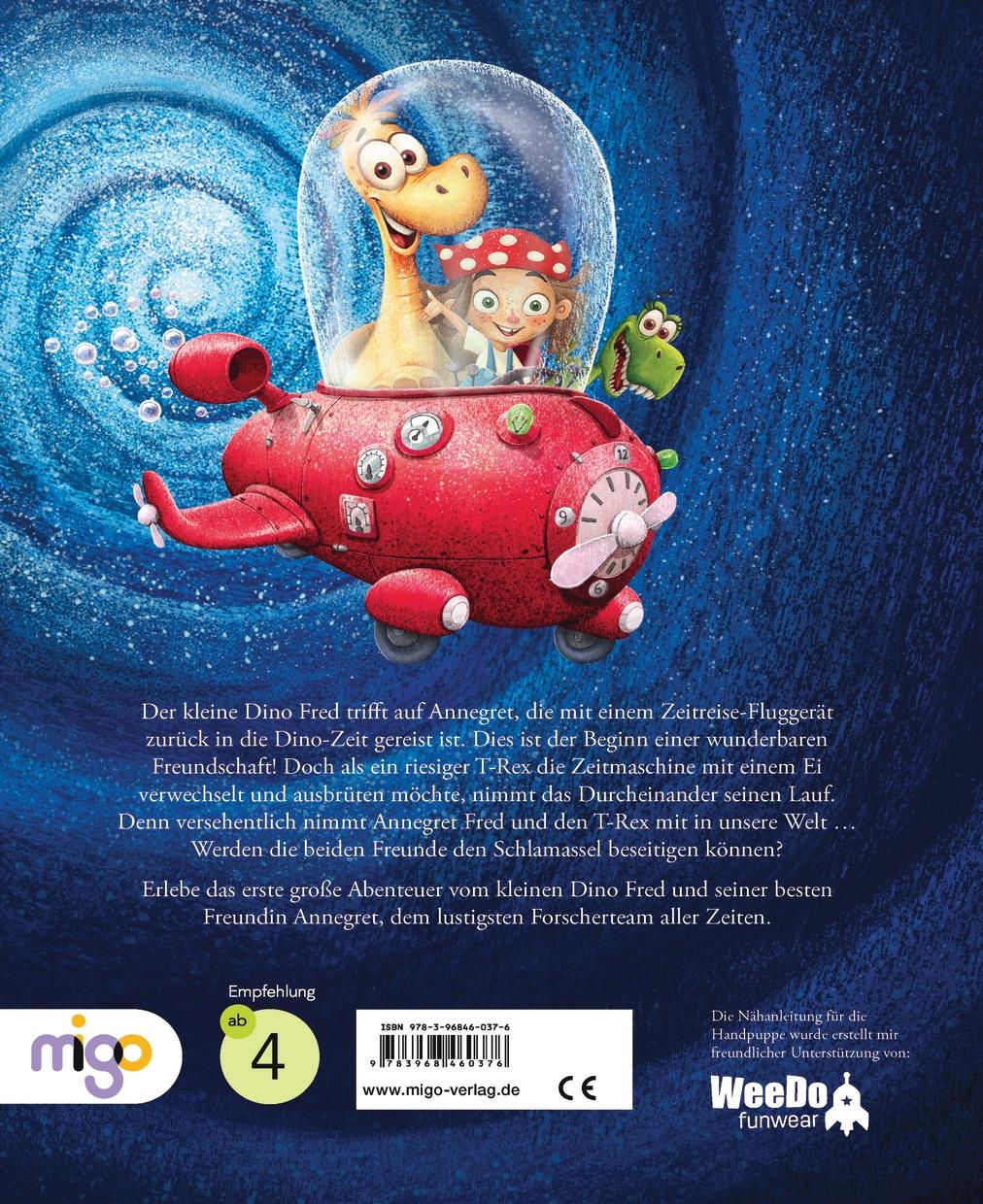 Rückseitencover Ein Dino namens Fred