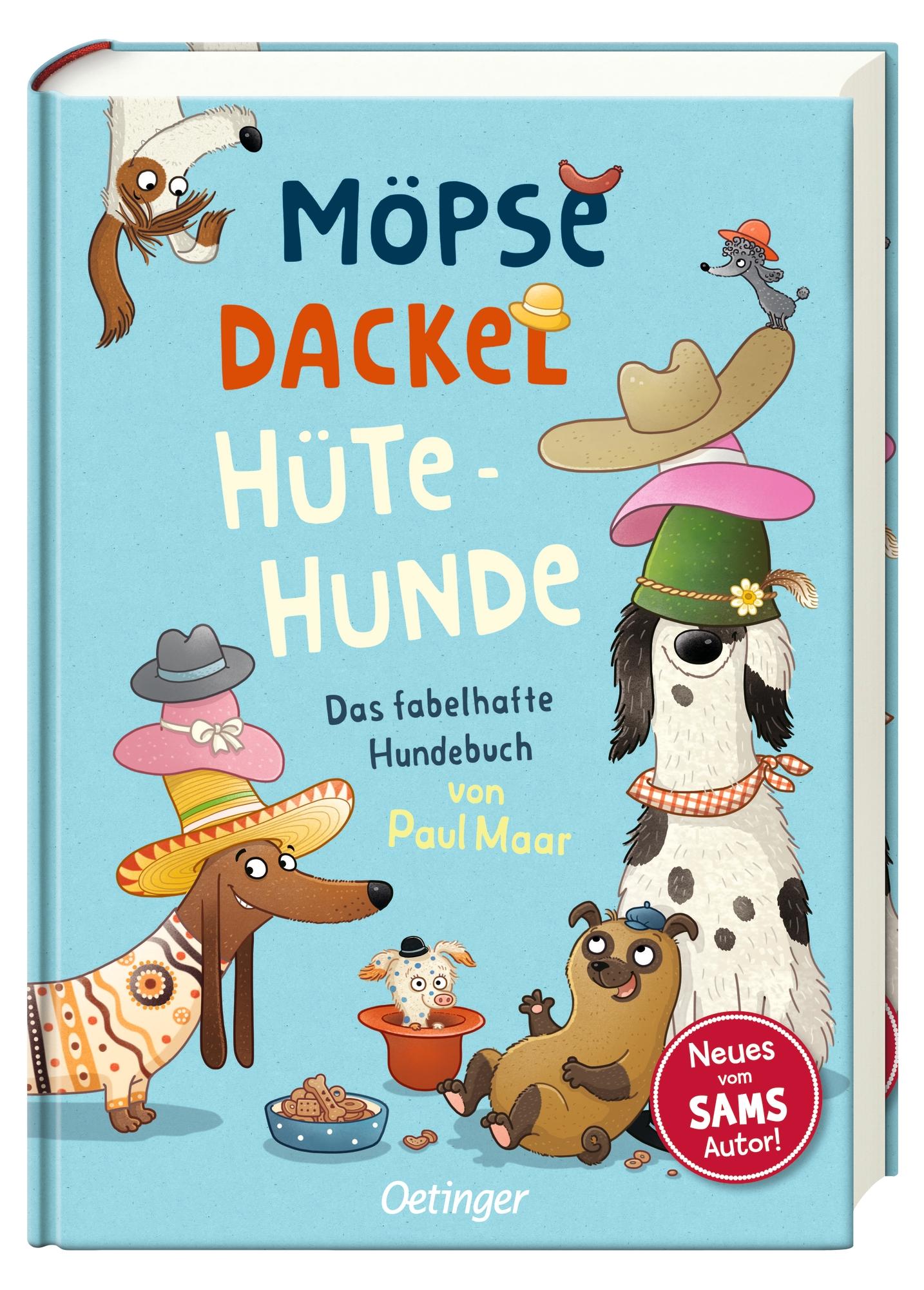 Beispielinhalt (Bild) Möpse, Dackel, Hütehunde