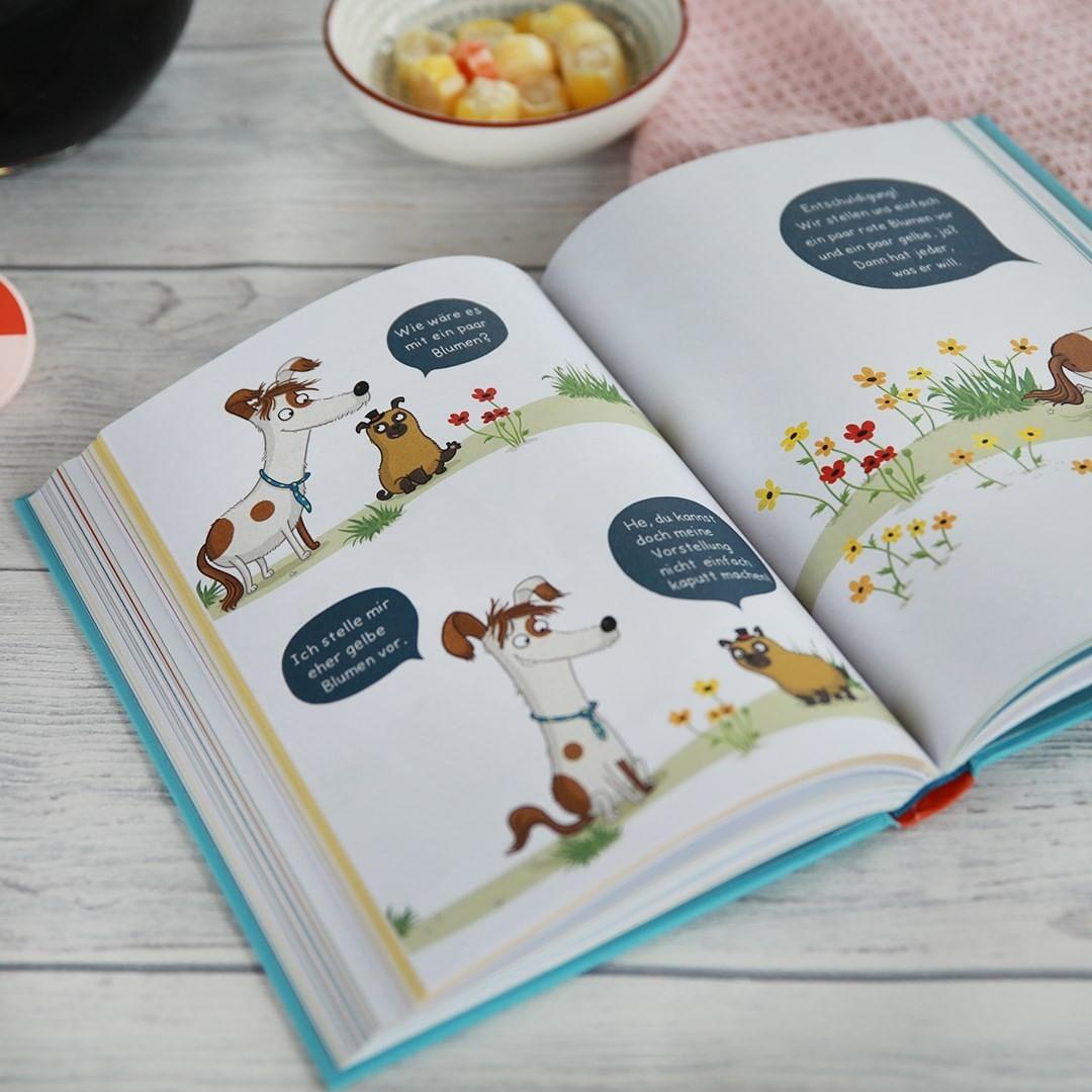 Beispielinhalt (Bild) Möpse, Dackel, Hütehunde