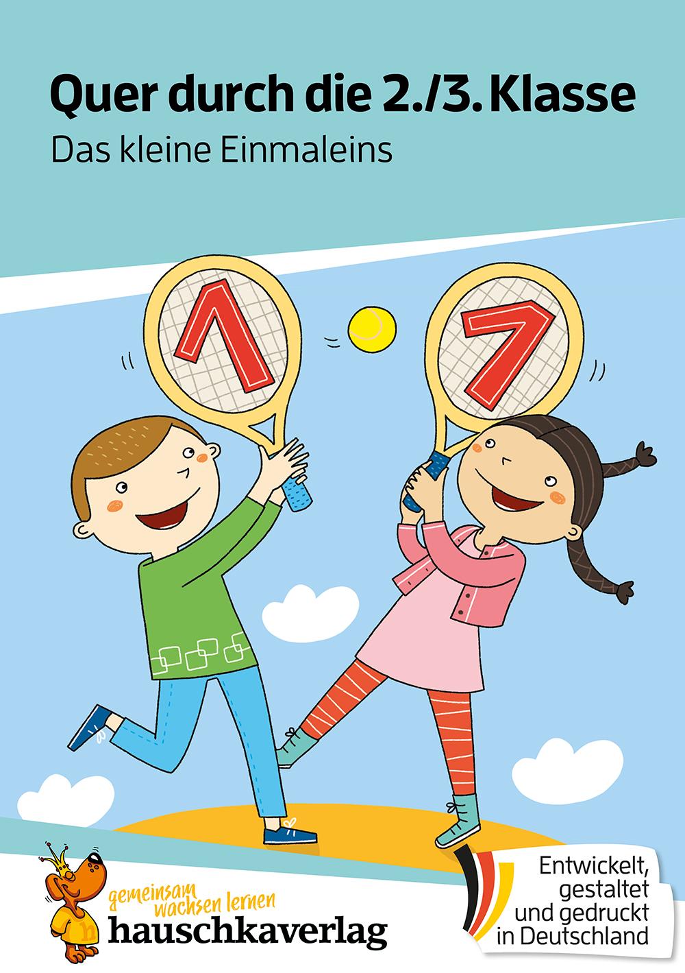 Vorderes Coverbild Quer durch die 2./3. Klasse, Das kleine Einmaleins - A5-Übungsblock