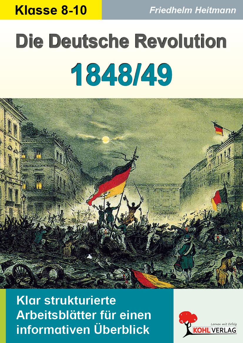 Vorderes Coverbild Die Deutsche Revolution 1848/49