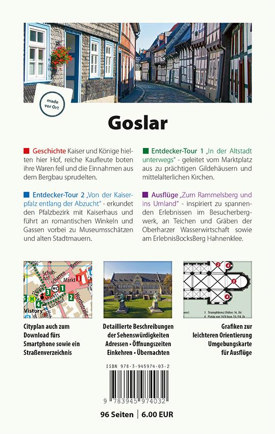 Rückseitencover Goslar - Der Stadtführer