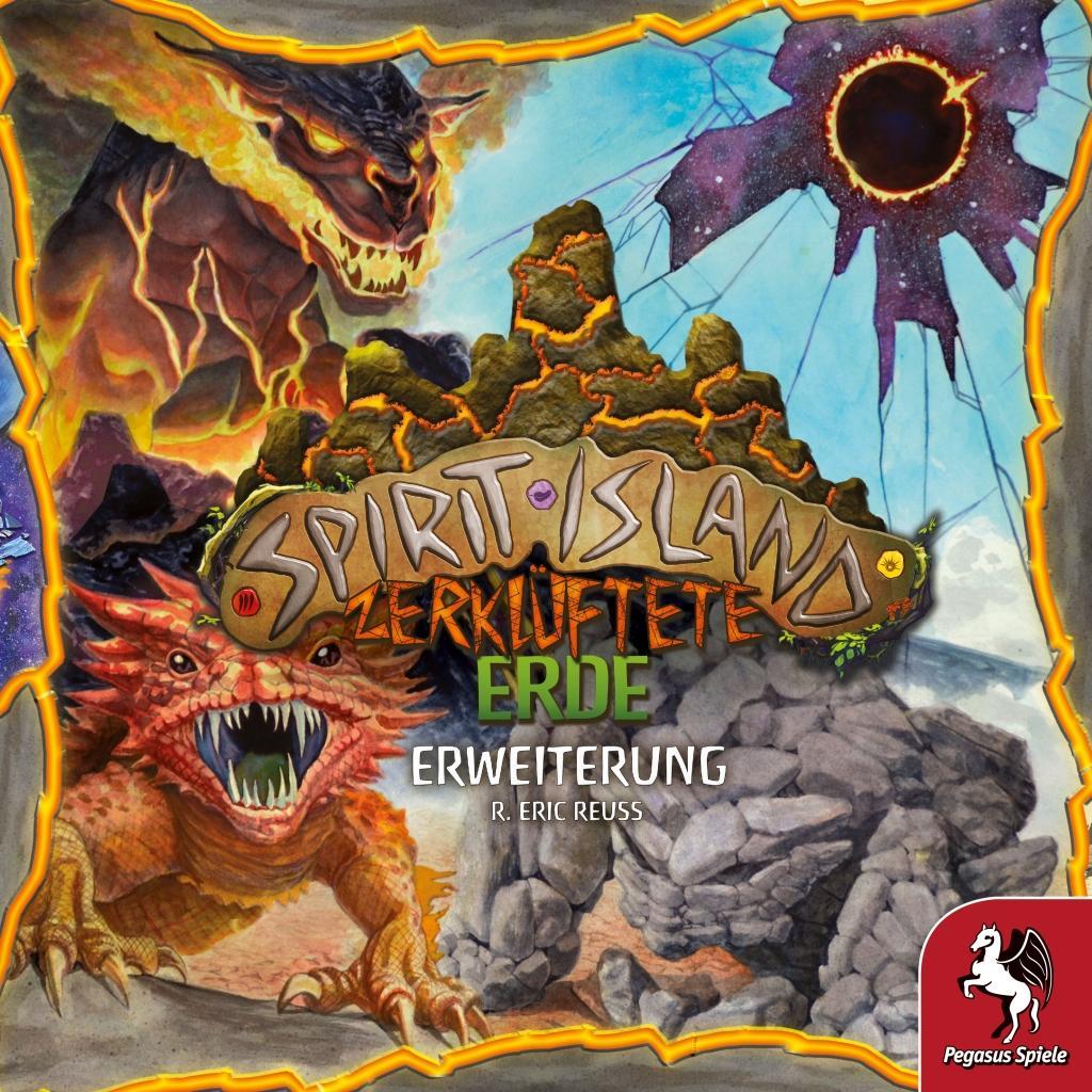 Beispielinhalt (Bild) Spirit Island: Zerklüftete Erde [Erweiterung]