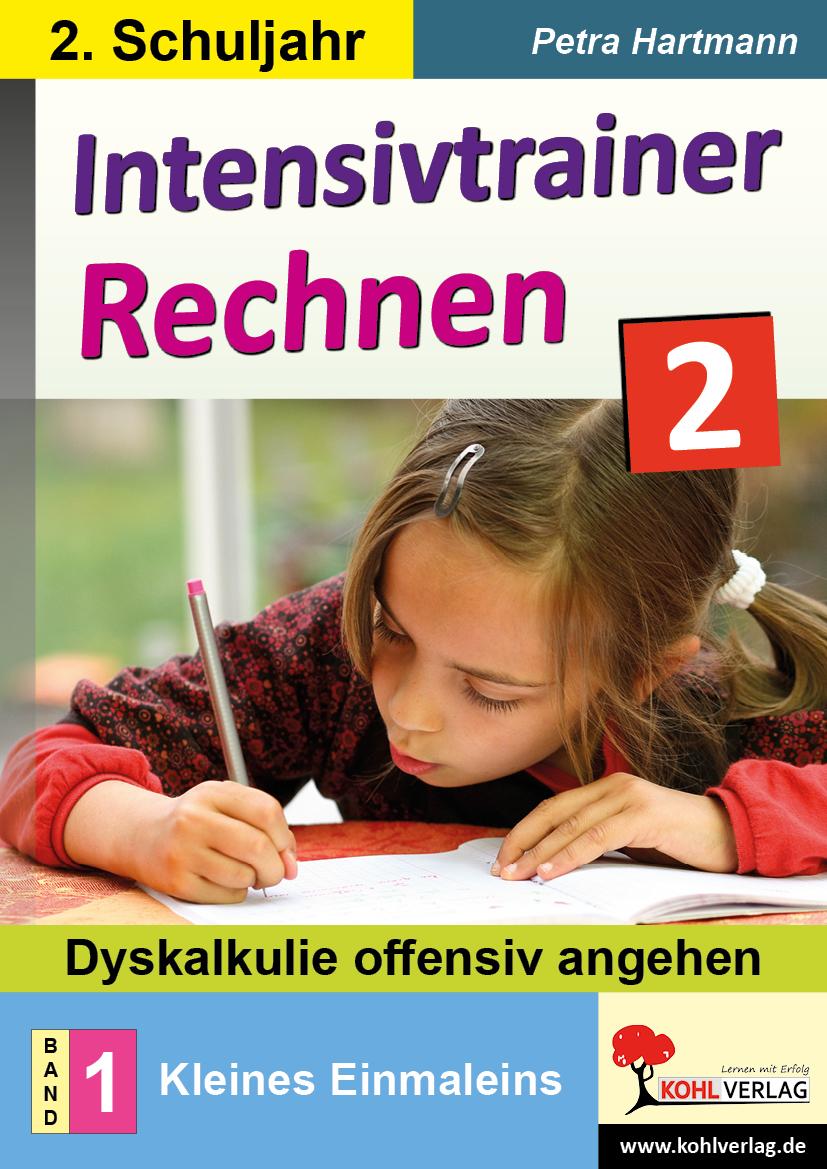 Vorderes Coverbild Intensivtrainer Rechnen / Klasse 2 - Band 1: Kleines Einmaleins