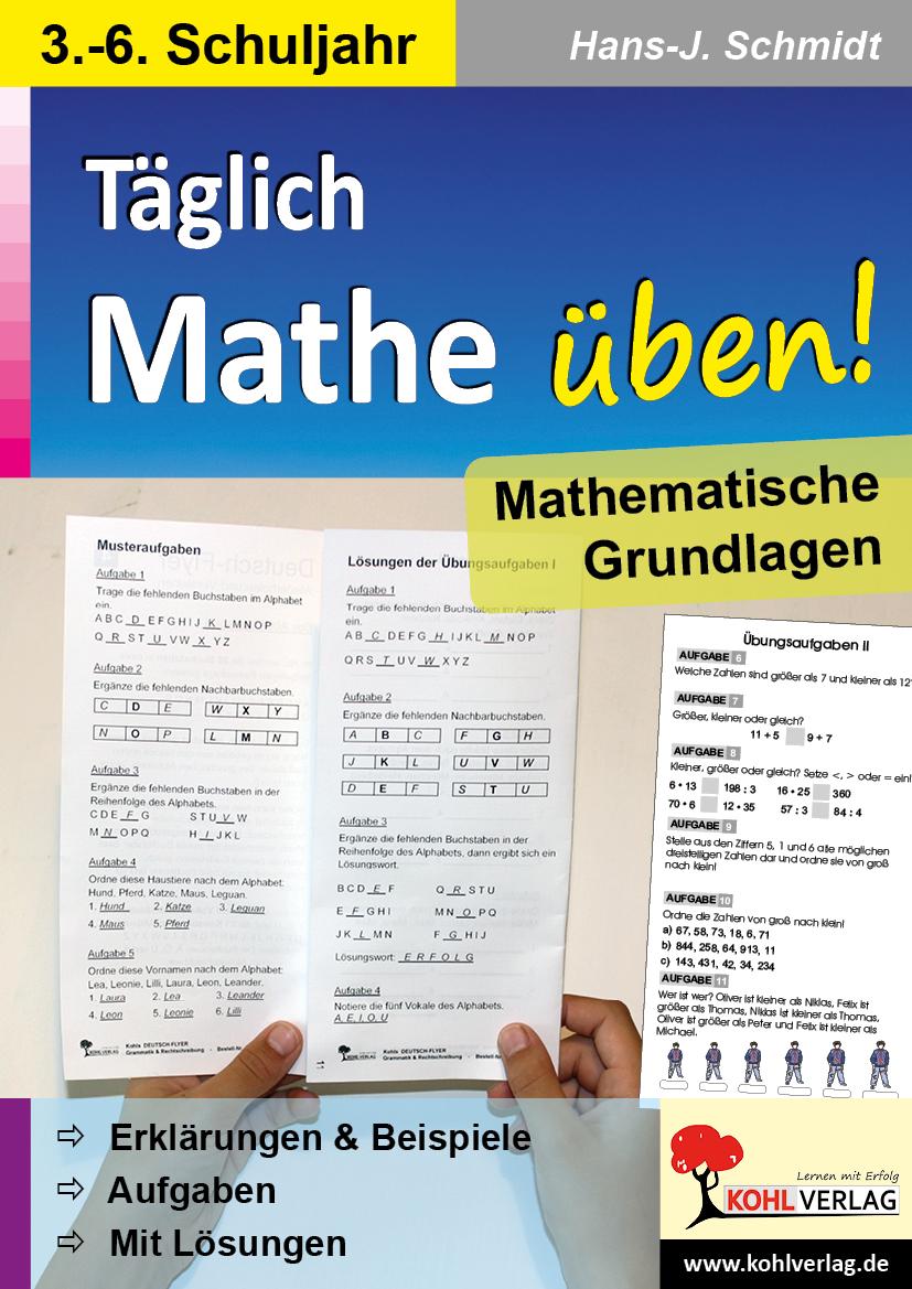 Vorderes Coverbild Täglich Mathe üben!