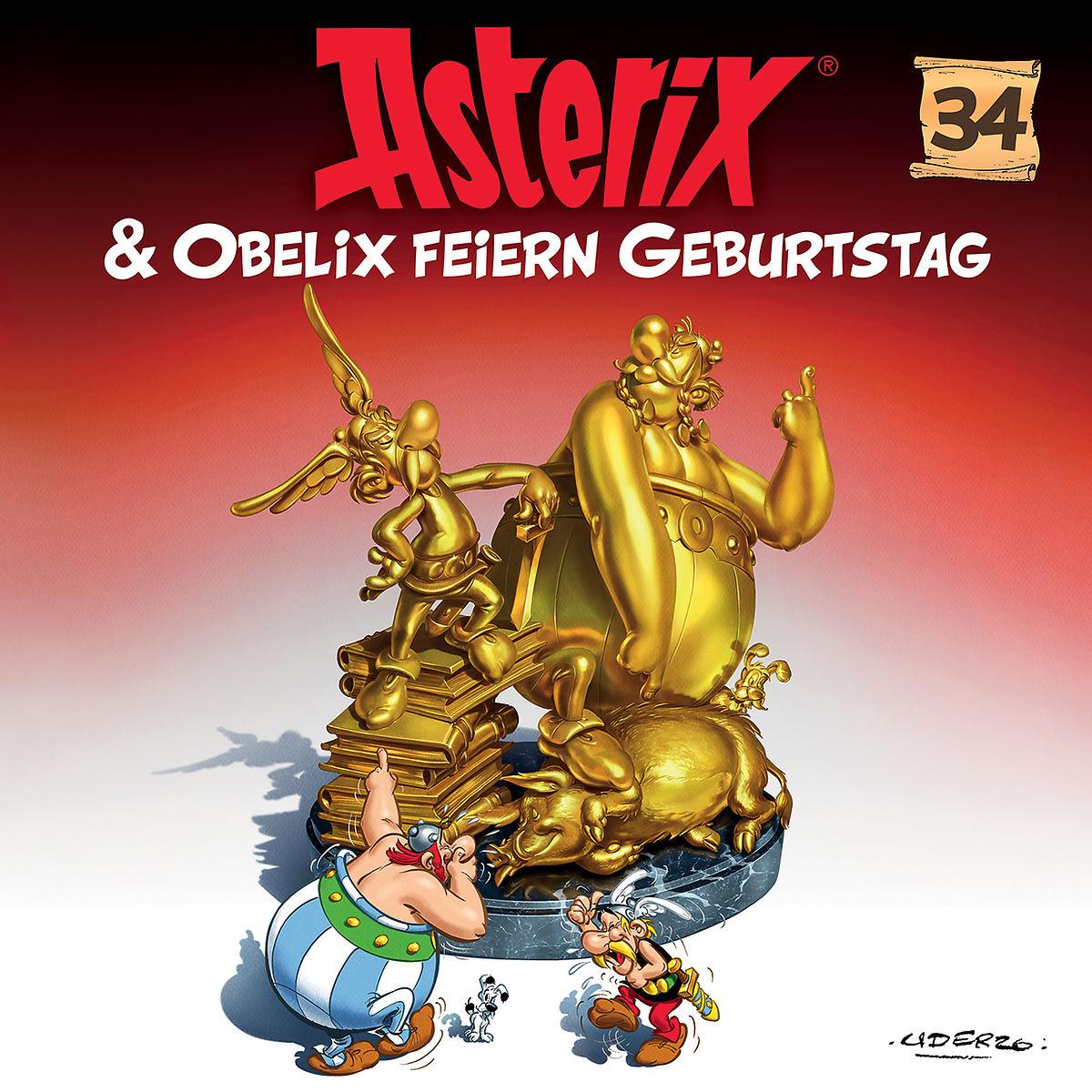 Vorderes Coverbild 34: Asterix & Obelix feiern Geburtstag