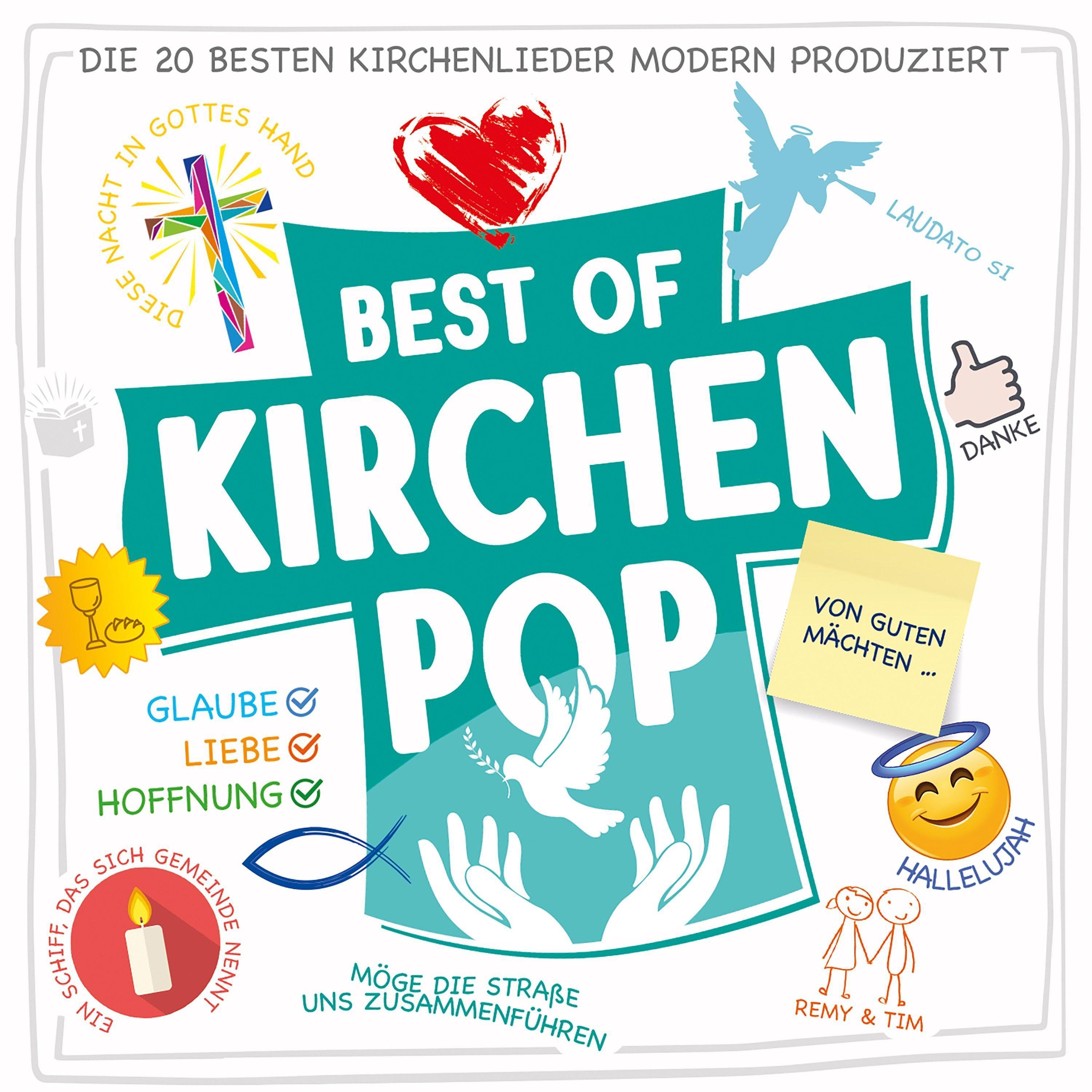 Vorderes Coverbild Best of Kirchenpop - Die 20 besten Kirchenlieder