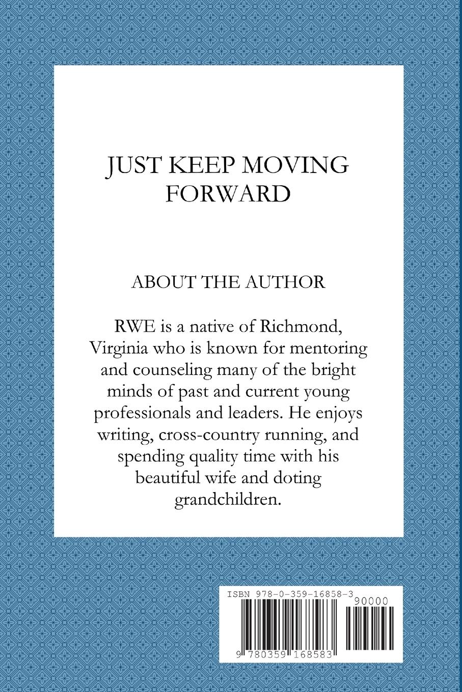 Rückseitencover Just Keep Moving Forward