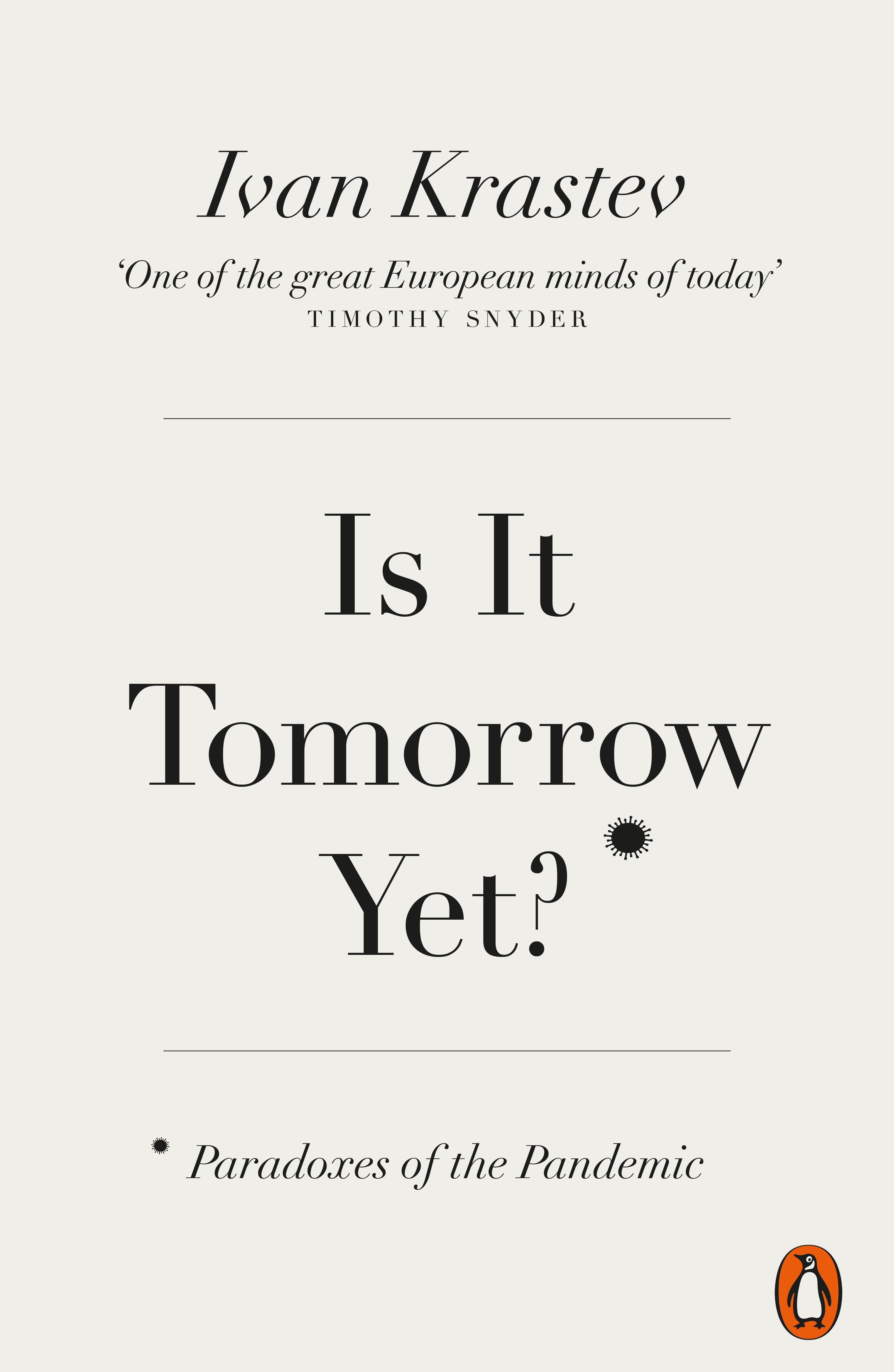 Vorderes Coverbild Is It Tomorrow Yet?