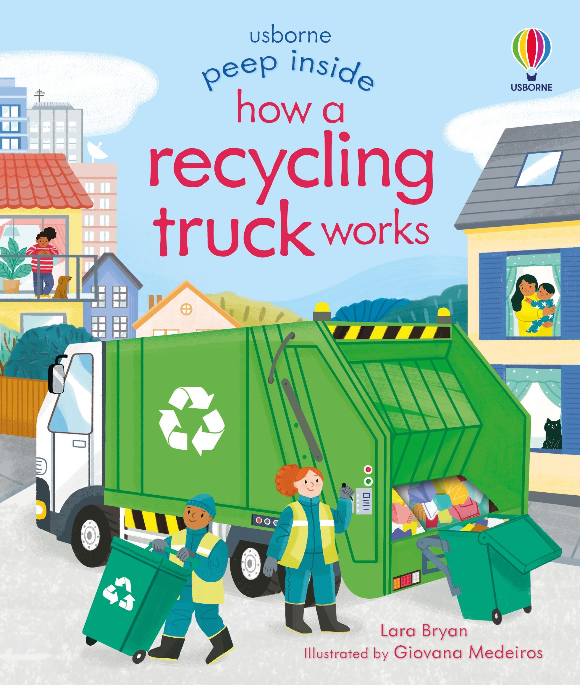 Vorderes Coverbild Peep Inside How a Recycling Truck Works