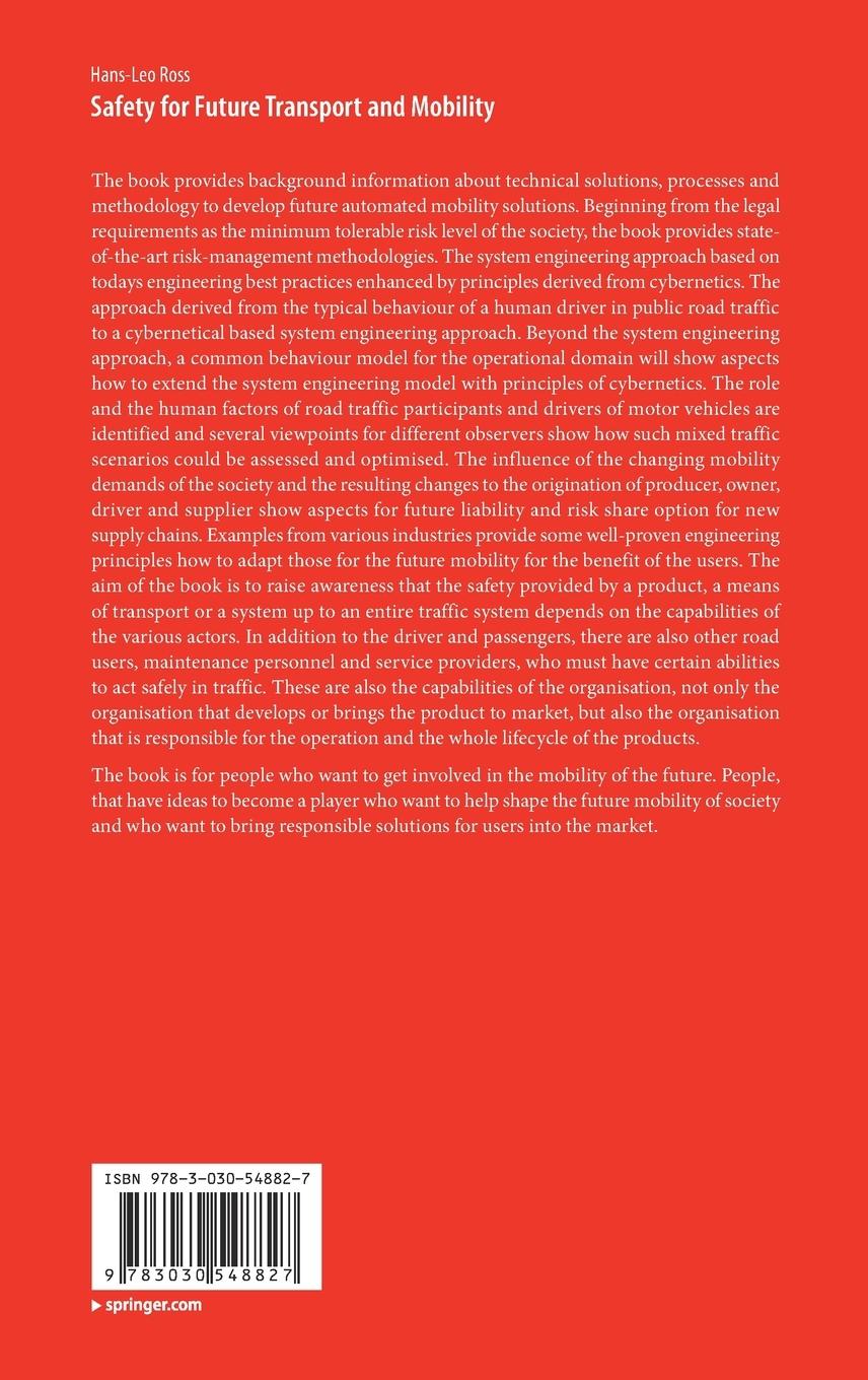 Rückseitencover Safety for Future Transport and Mobility