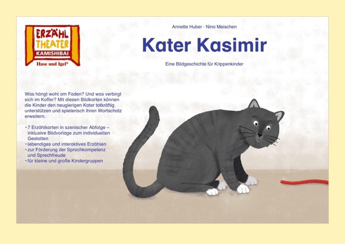 Vorderes Coverbild Kater Kasimir / Kamishibai Bildkarten