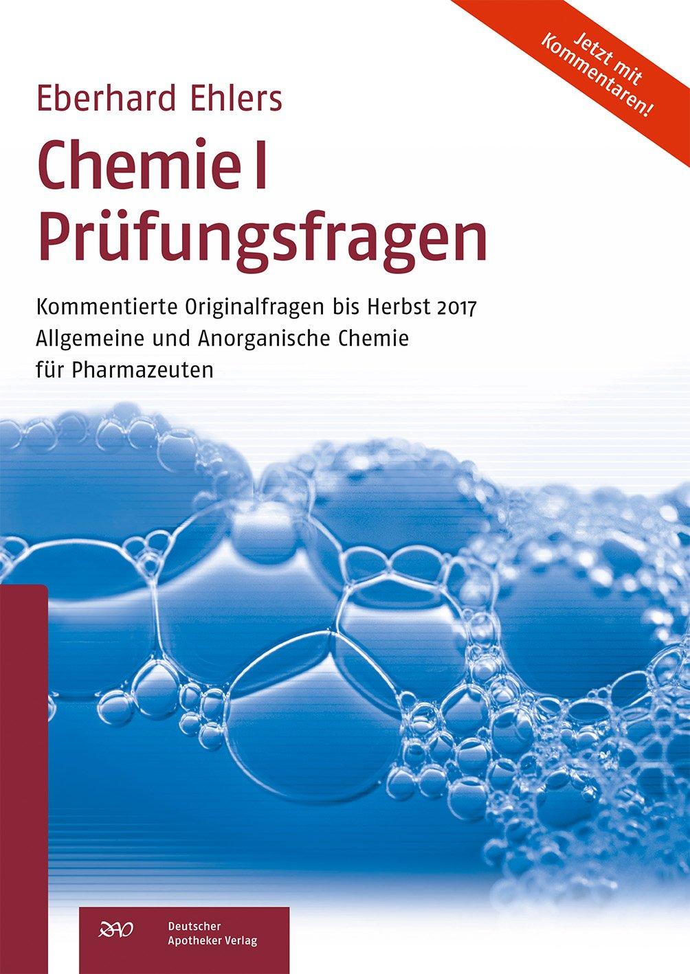Vorderes Coverbild Chemie I Prüfungsfragen
