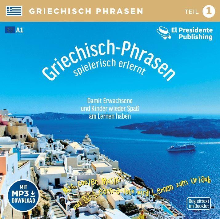 Vorderes Coverbild Griechisch-Phrasen spielerisch erlernt - Teil 1