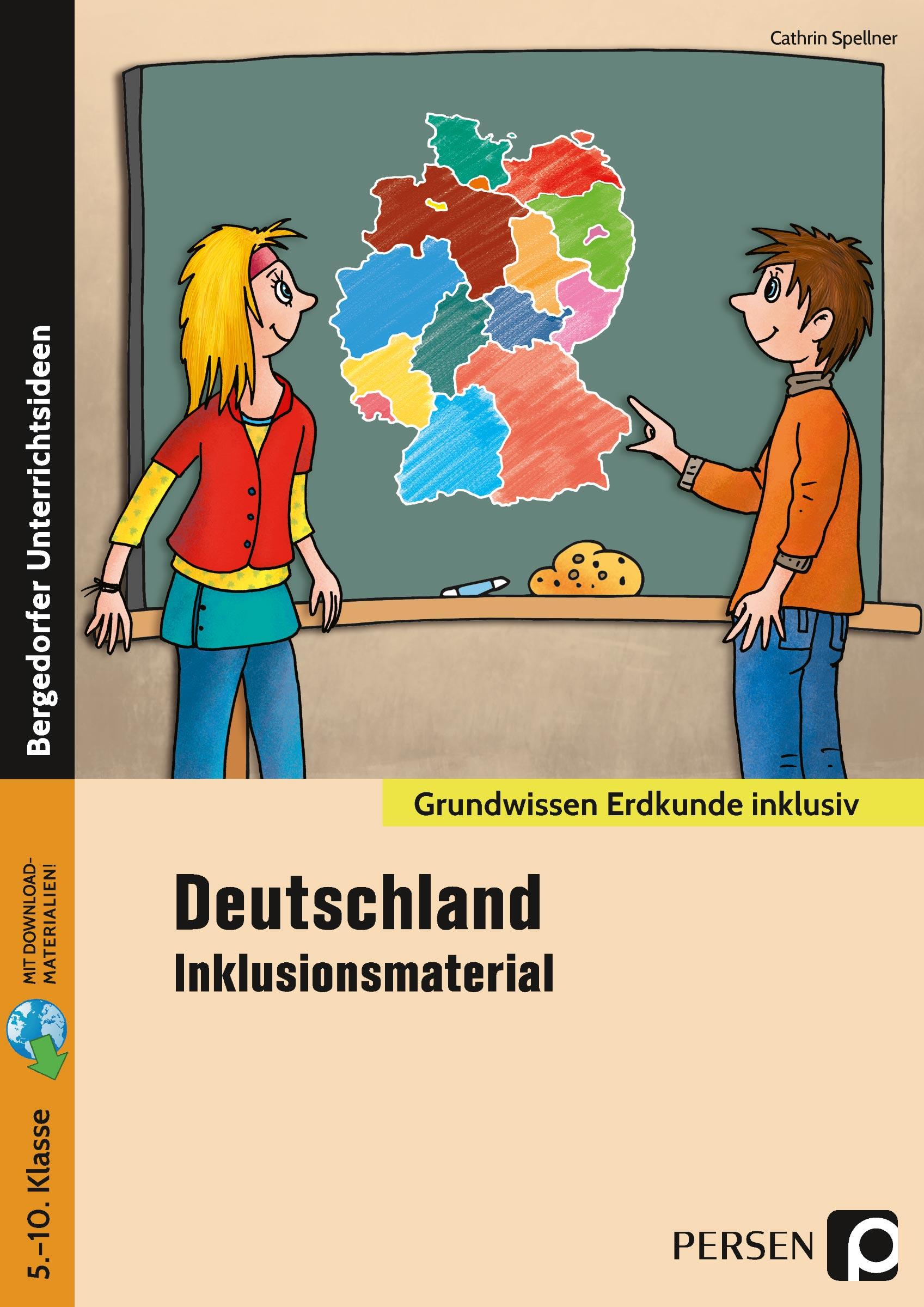 Vorderes Coverbild Deutschland - Inklusionsmaterial