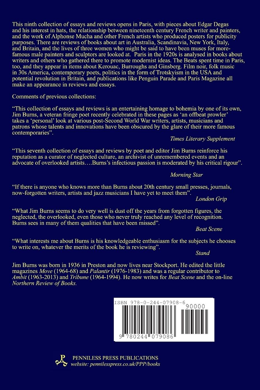 Rückseitencover Painting, Poetry, Politics