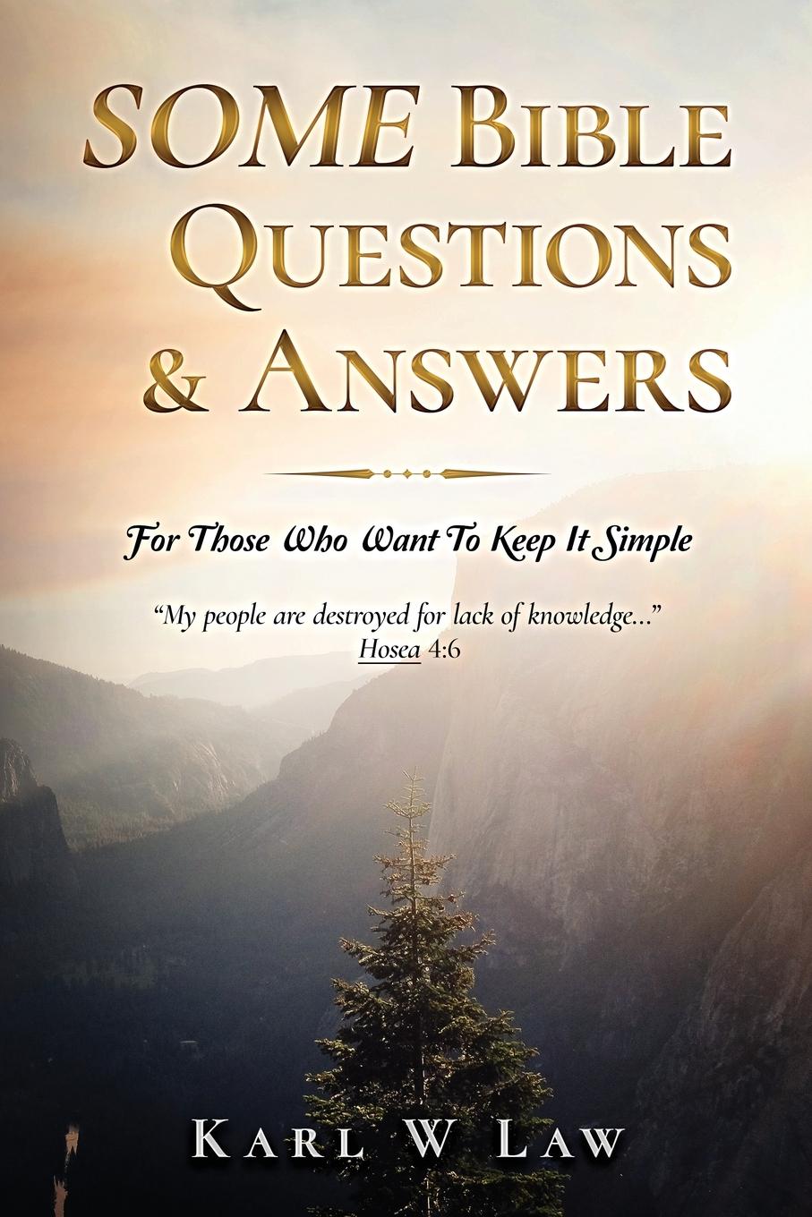 Vorderes Coverbild SOME Bible Questions & Answers
