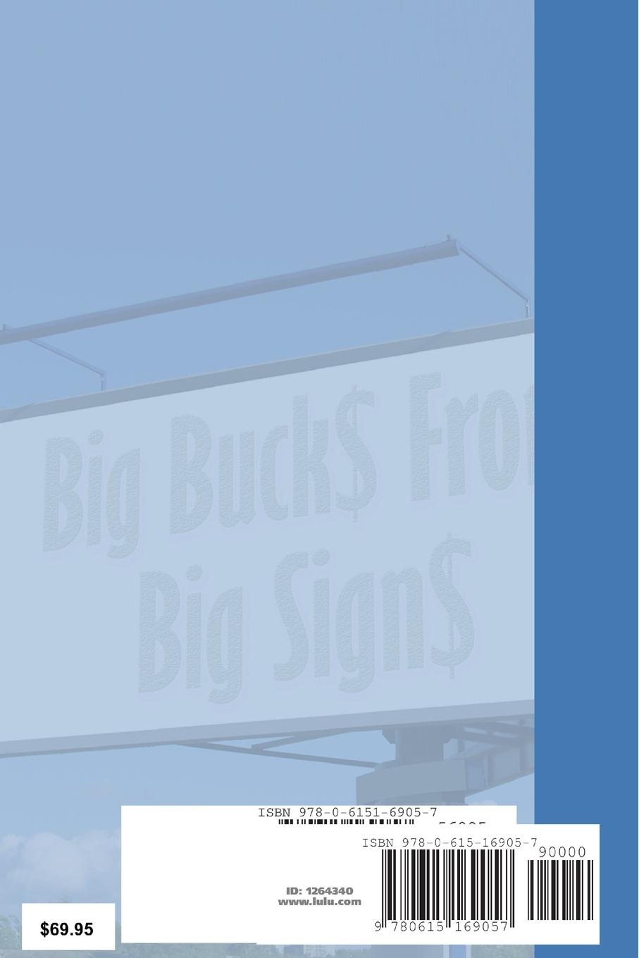 Rückseitencover Big Bucks From Big Signs