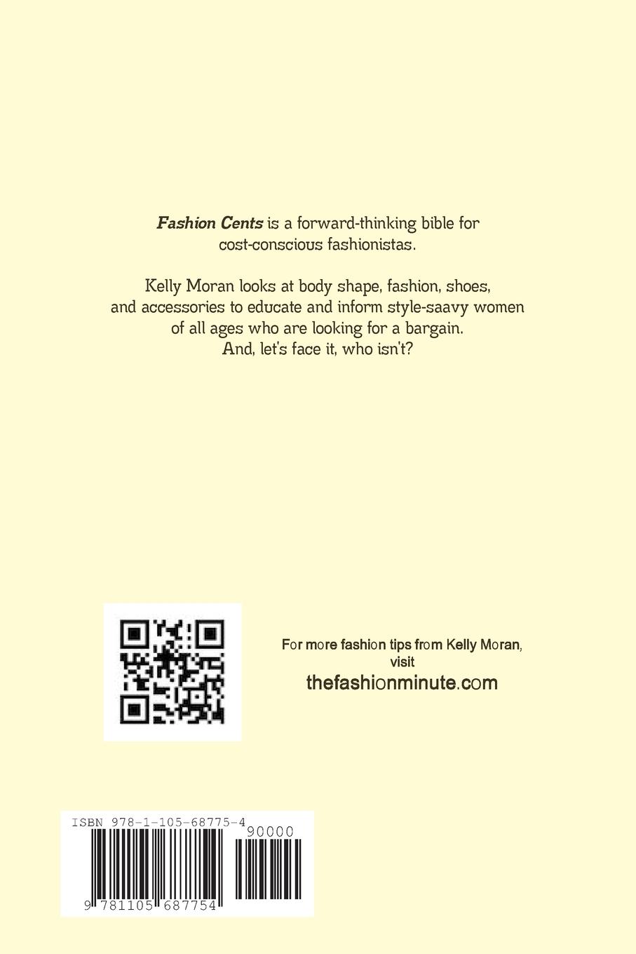 Rückseitencover Fashion Cents for Your Style and Size