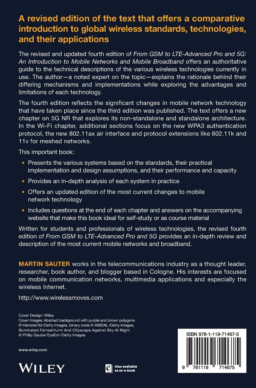 Rückseitencover From GSM to LTE-Advanced 4Ed C