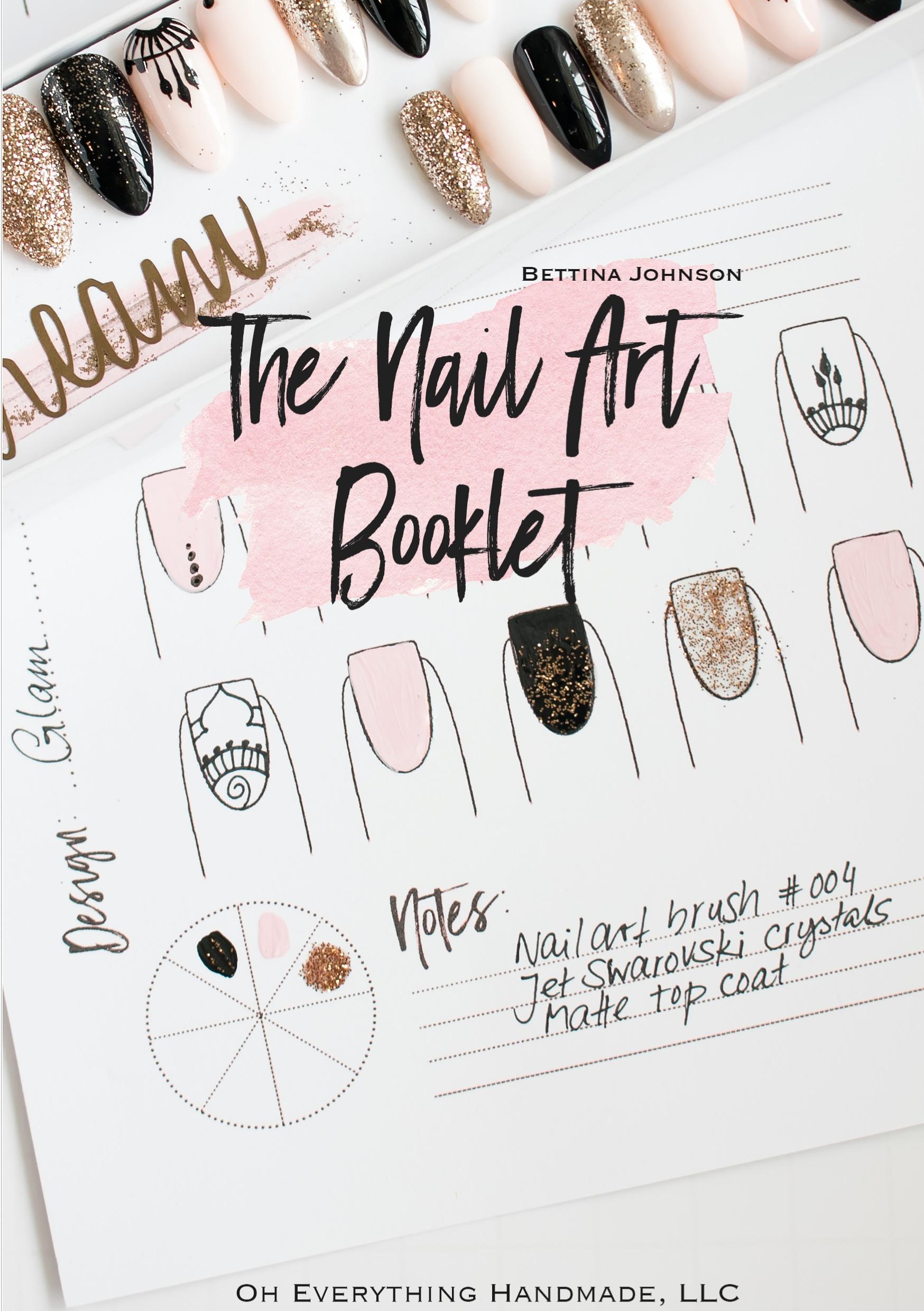 Vorderes Coverbild The Nail Art Booklet