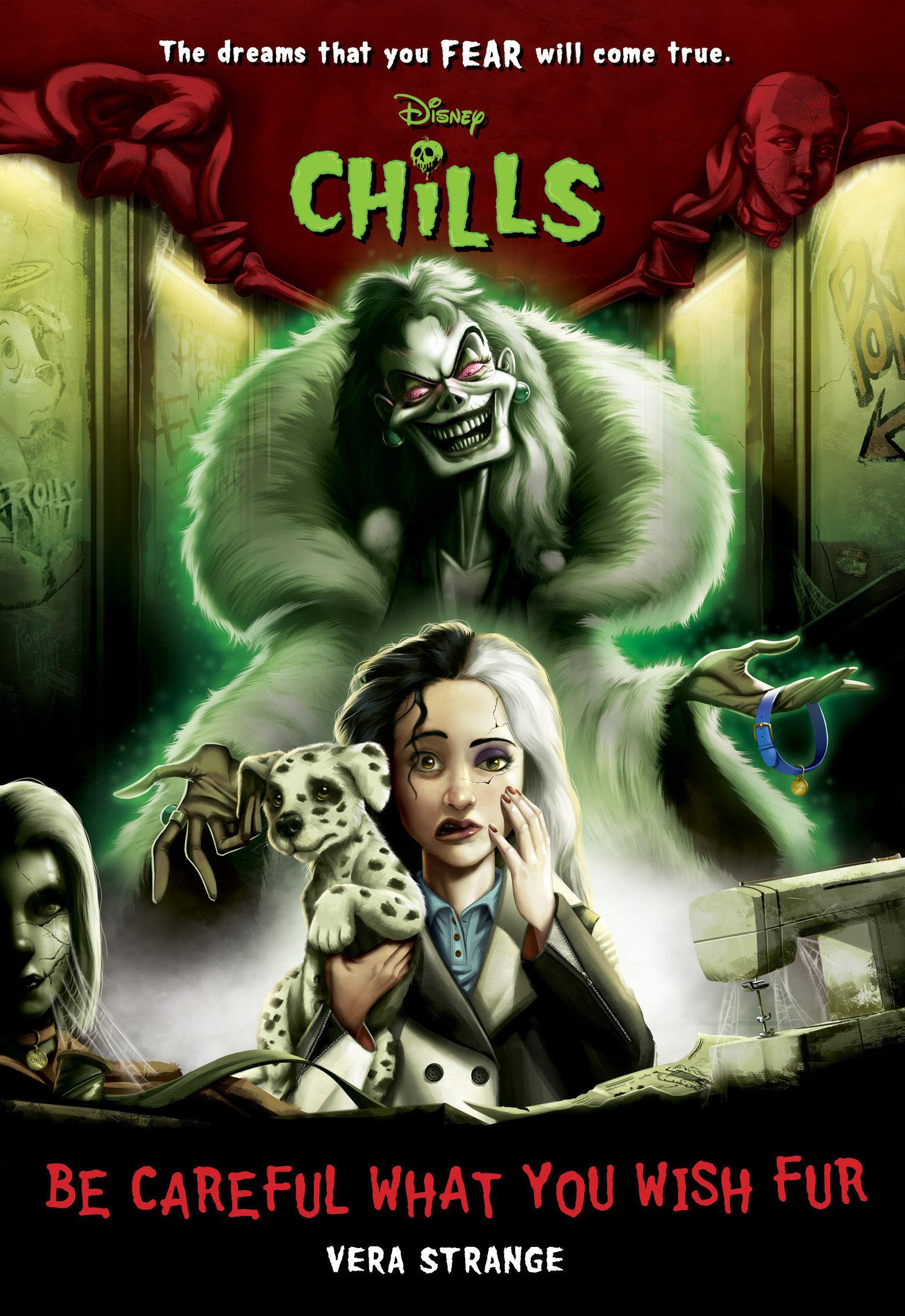 Vorderes Coverbild Be Careful What You Wish Fur-Disney Chills, Book Four