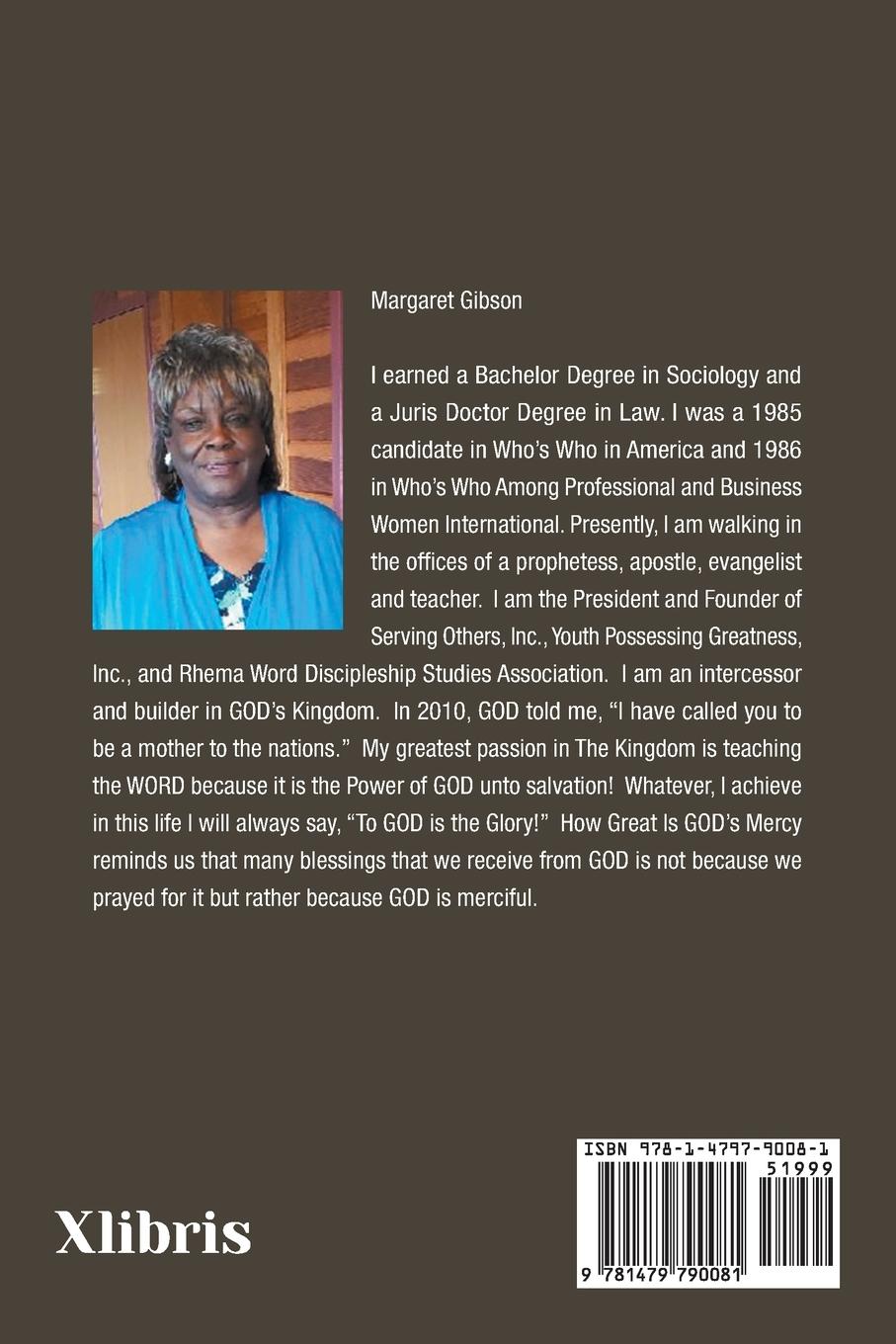 Rückseitencover How Great Is God's Mercy!