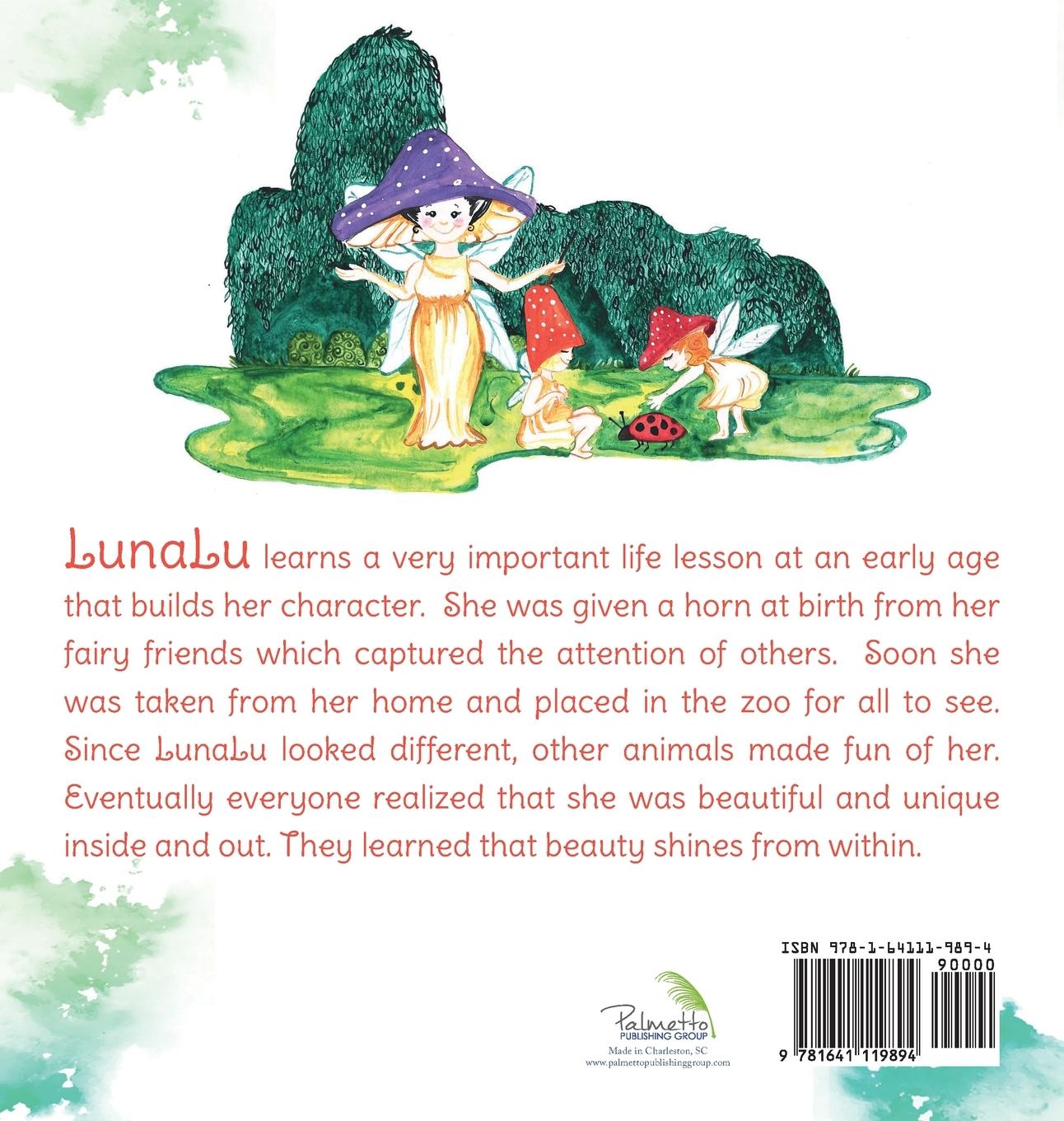 Rückseitencover LunaLu the Llamacorn