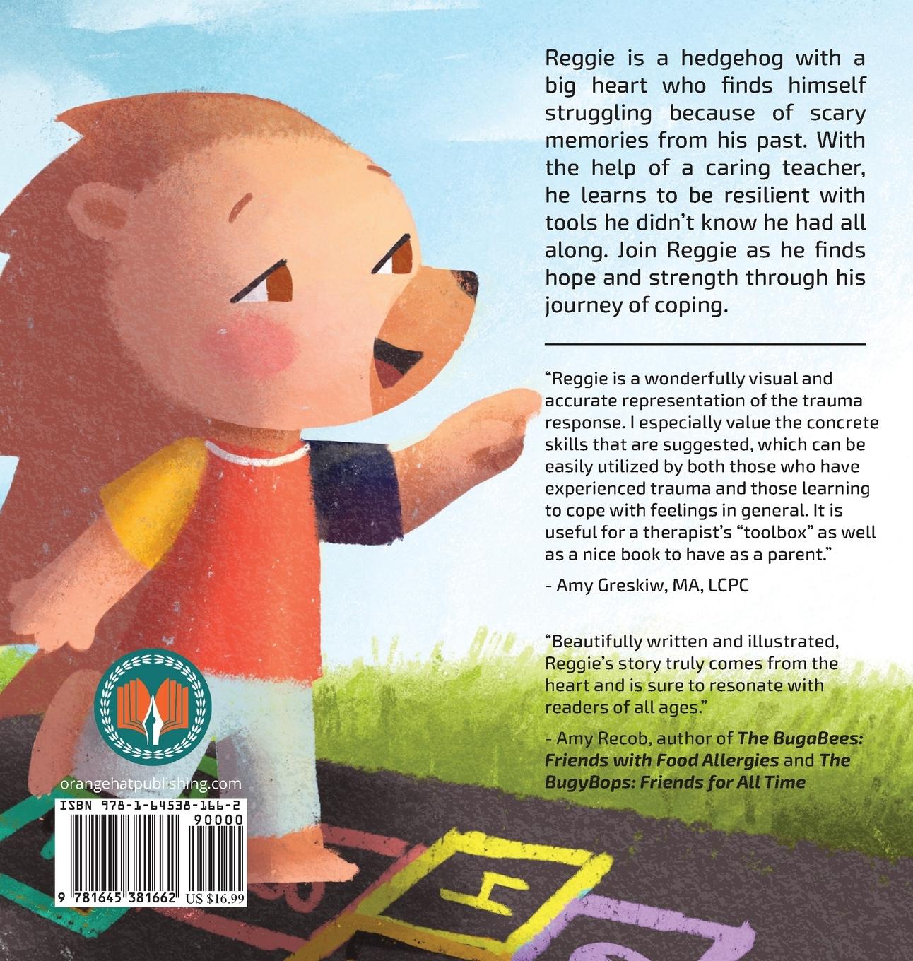 Rückseitencover Reggie the Hedgehog Builds a Safety Sanctuary