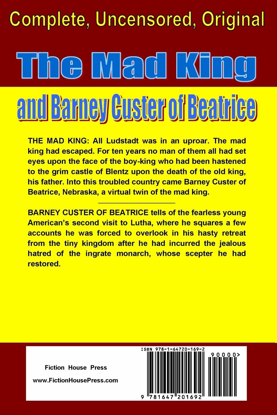 Rückseitencover The Mad King (mag text complete)