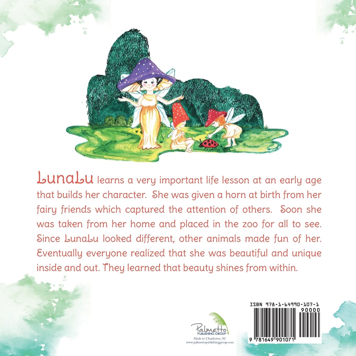 Rückseitencover LunaLu the Llamacorn