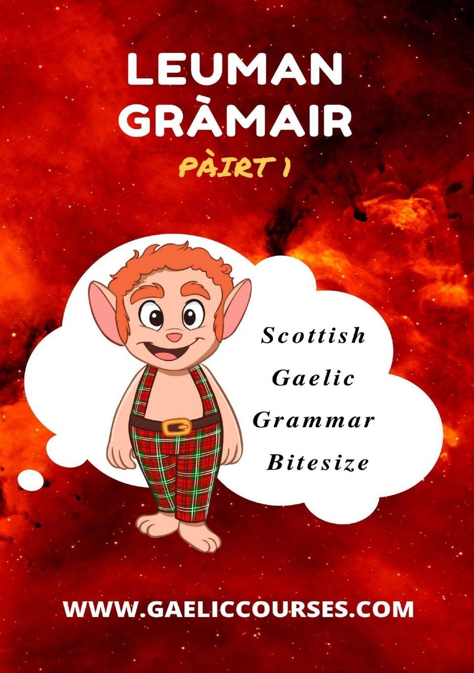 Vorderes Coverbild LEUMAN GRÀMAIR - PÀIRT 1