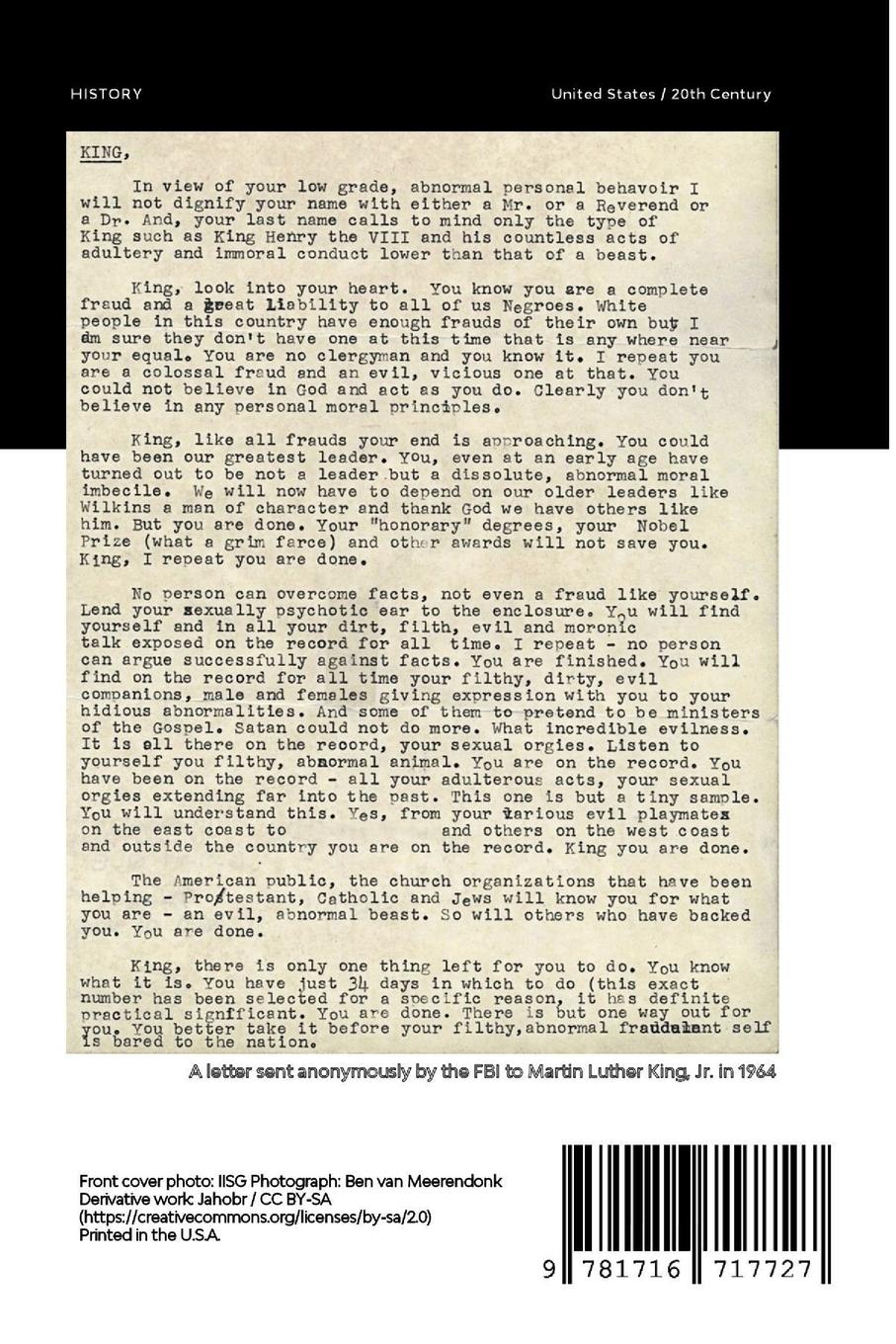 Rückseitencover COINTELPRO