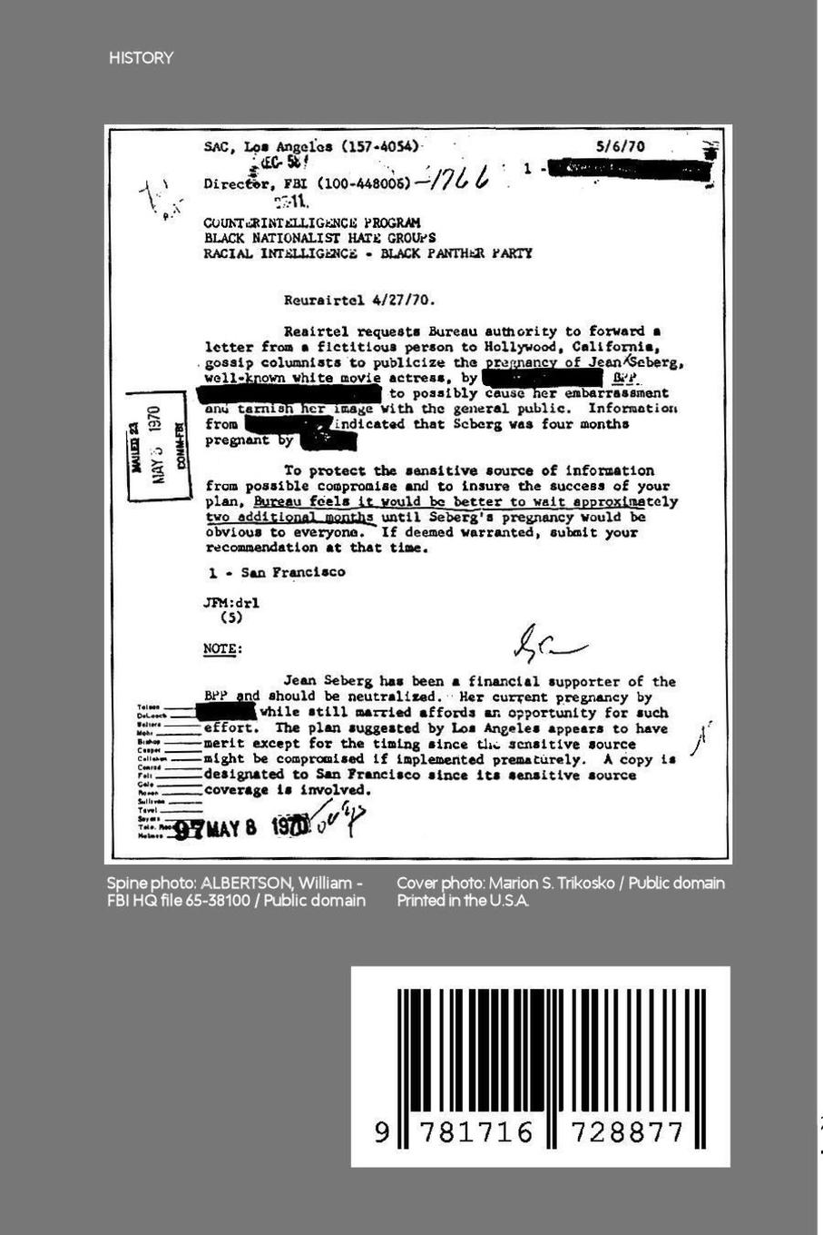 Rückseitencover COINTELPRO